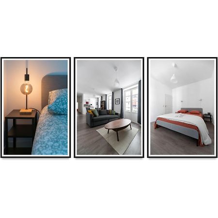 Le Brit - Grand Appartement Design, 3 Chambres, Centre Ville Vichy Luaran gambar