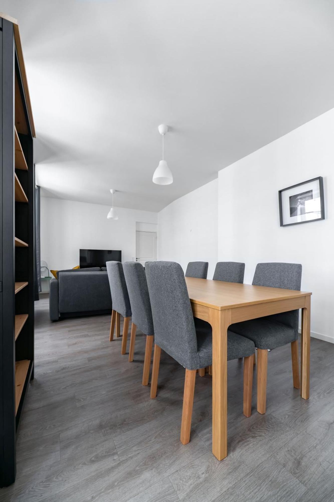 Le Brit - Grand Appartement Design, 3 Chambres, Centre Ville Vichy Luaran gambar