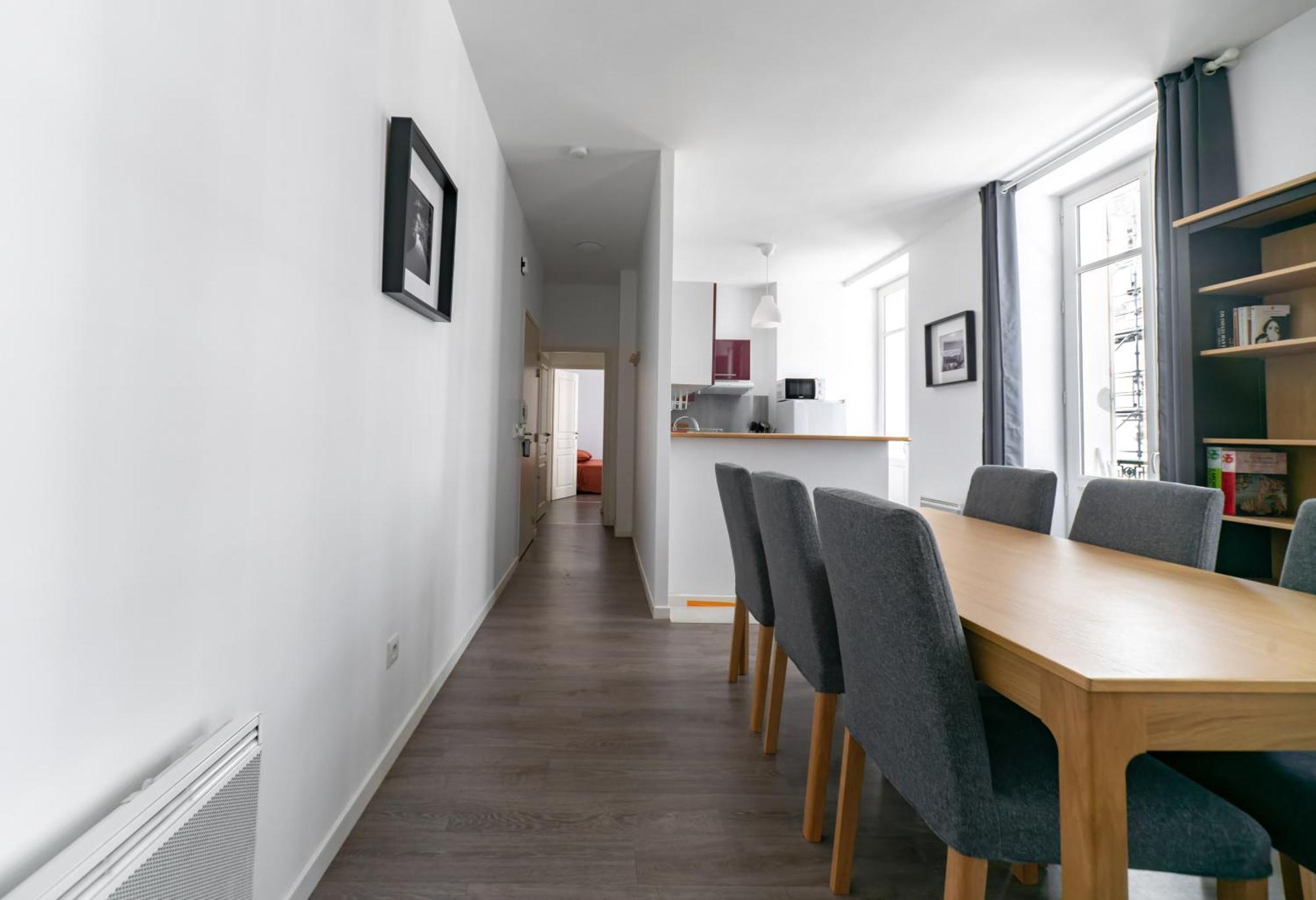 Le Brit - Grand Appartement Design, 3 Chambres, Centre Ville Vichy Luaran gambar